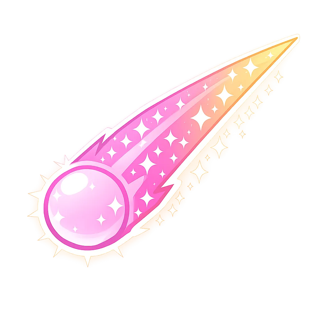 Falling Comet wild symbol